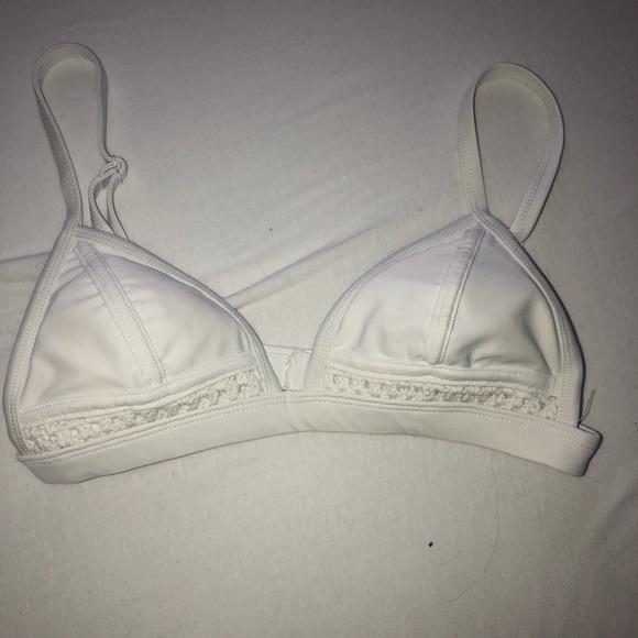 Design Lab White Bikini Top - Picture 1 of 2